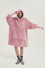 Load image into Gallery viewer, Double-sided fleece hoodie(lotus root starch)