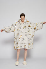 Load image into Gallery viewer, Oversized hoodie (cat)