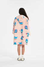 Load image into Gallery viewer, Oversized hoodie(pink cat)