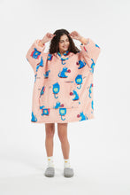 Load image into Gallery viewer, Oversized hoodie(pink cat)