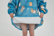 Load image into Gallery viewer, Oversized hoodie (corgi)