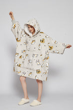 Load image into Gallery viewer, Oversized hoodie (cat)