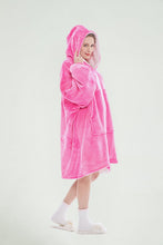 Load image into Gallery viewer, Oversized hoodie(rose red)