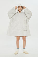 Load image into Gallery viewer, Oversized hoodie(silver grey)