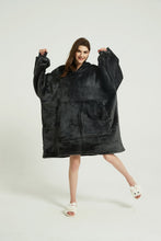 Load image into Gallery viewer, Oversized hoodie(dark grey)
