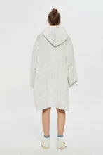 Load image into Gallery viewer, Oversized hoodie(silver grey)