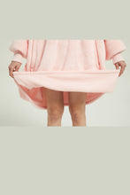 Load image into Gallery viewer, Oversized Light Wearable lanket Sweatshirt(pink)