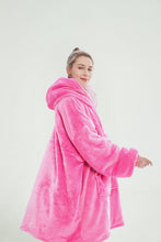 Load image into Gallery viewer, Oversized hoodie(rose red)