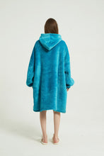 Load image into Gallery viewer, Oversized hoodie(lake blue)