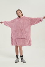 Load image into Gallery viewer, Double-sided fleece hoodie（lotus root starch）
