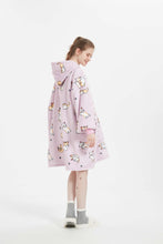 Load image into Gallery viewer, Oversized hoodie (lutas pink cat)
