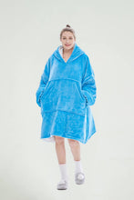 Load image into Gallery viewer, Oversized hoodie (Light blue)
