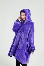 Load image into Gallery viewer, Oversized hoodie (violet)
