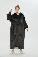 Load image into Gallery viewer, Oversized extra long hoodie（grey）
