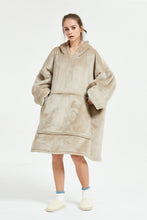 Load image into Gallery viewer, Oversized hoodie（khaki）
