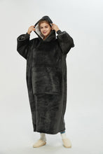 Load image into Gallery viewer, Oversized extra long hoodie（grey）
