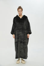 Load image into Gallery viewer, Oversized extra long hoodie（grey）
